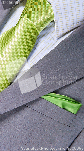 Image of Suit Texture Close Up