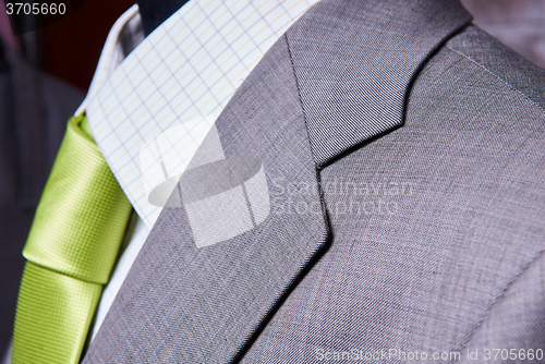 Image of Suit Texture Close Up