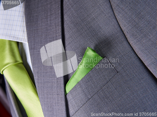 Image of Suit Texture Close Up