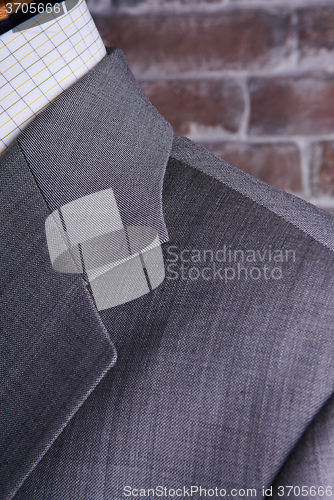 Image of Suit Texture Close Up