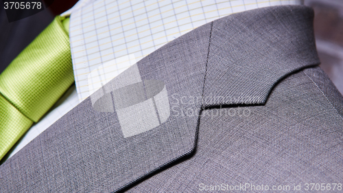 Image of Suit Texture Close Up