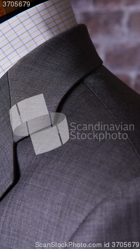 Image of Suit Texture Close Up