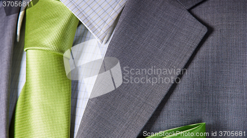 Image of Suit Texture Close Up