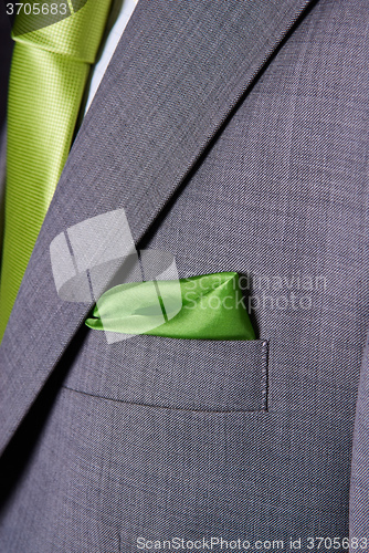 Image of Suit Texture Close Up