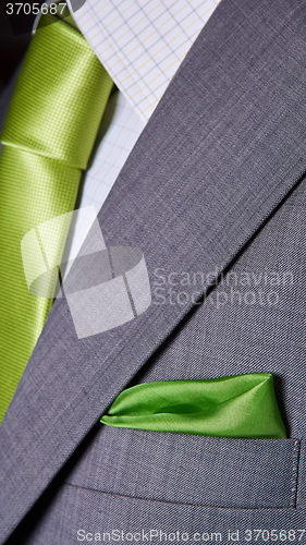Image of Suit Texture Close Up