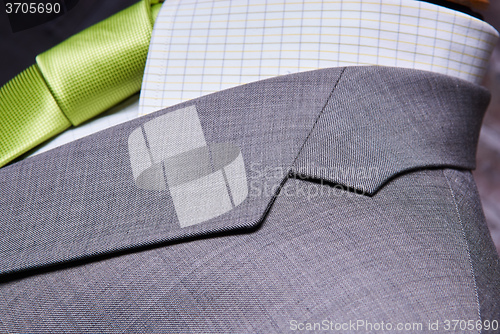 Image of Suit Texture Close Up