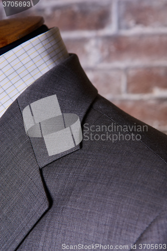 Image of Suit Texture Close Up