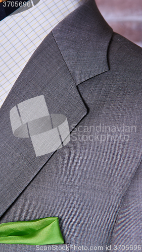 Image of Suit Texture Close Up