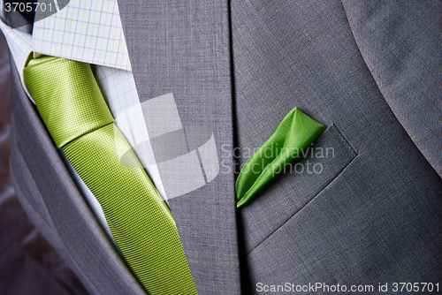Image of Suit Texture Close Up