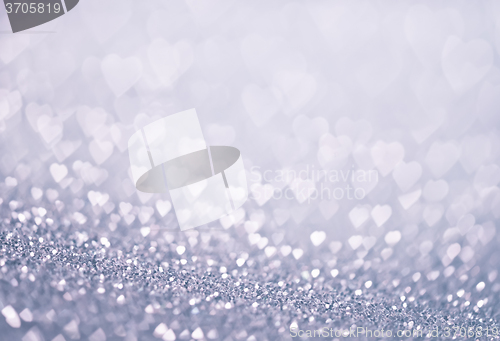 Image of heart bokeh