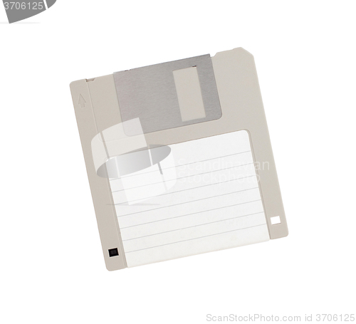 Image of Floppy Disk - Tachnology from the past, isolated on white