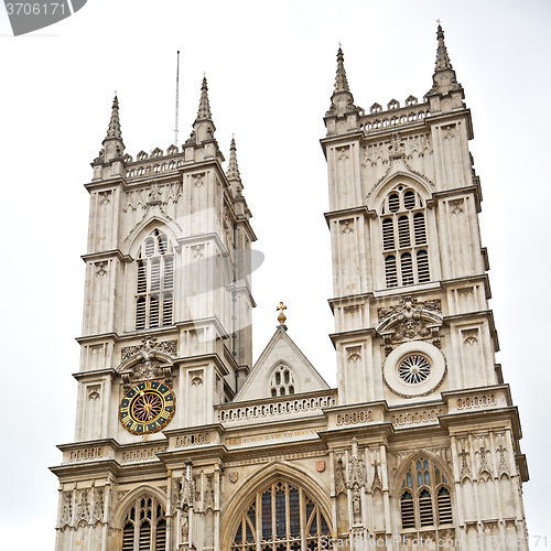 Image of   westminster  cathedral in london england old  construction and