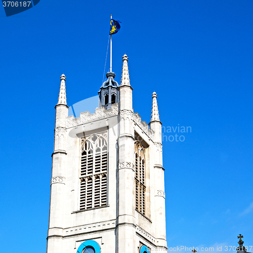 Image of   westminster  cathedral in london england old  construction and