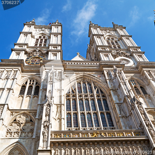 Image of   westminster  cathedral in london england old  construction and