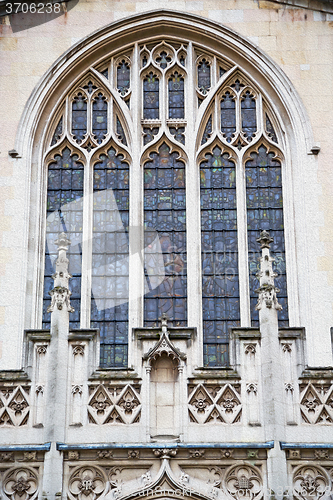 Image of   westminster  cathedral in london england old  construction and