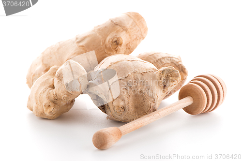 Image of Ginger root and drizzler