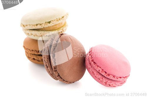 Image of Colorful French Macarons