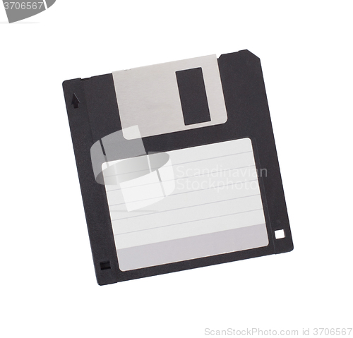 Image of Floppy Disk - Tachnology from the past, isolated on white