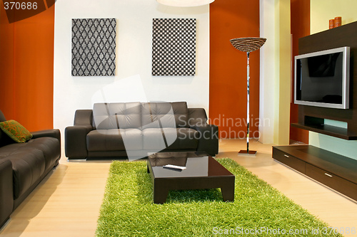 Image of Sofa and TV