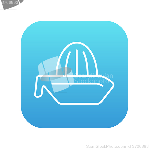 Image of Lemon squeezer line icon.