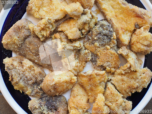 Image of Fried porcini mushrooms