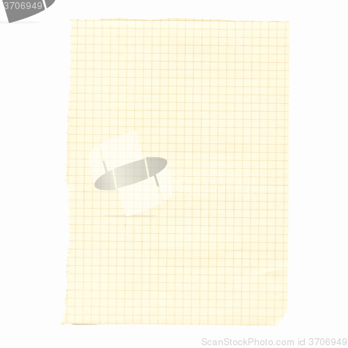 Image of Retro looking Blank paper