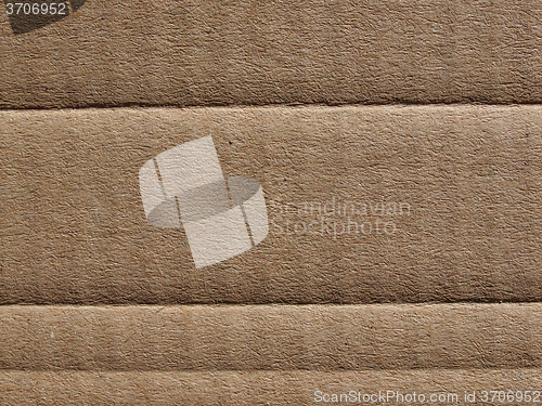Image of Brown corrugated cardboard background