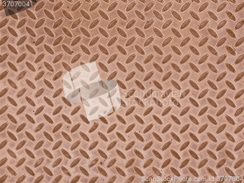 Image of Retro looking Diamond steel