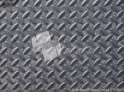 Image of Grey steel diamond plate background