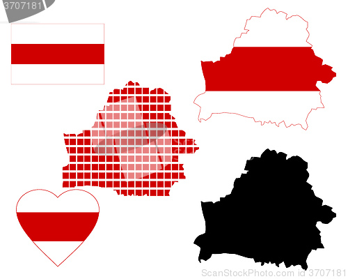 Image of Belarus map