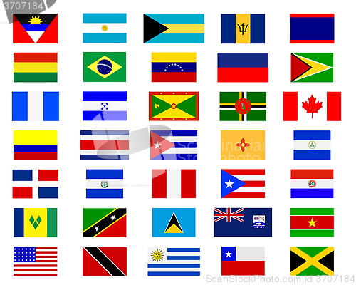 Image of Flags of the Americas