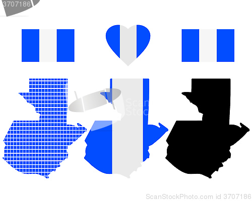 Image of Guatemala map