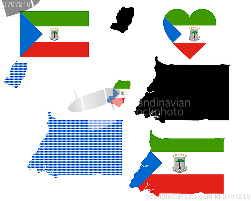 Image of map of Equatorial Guinea