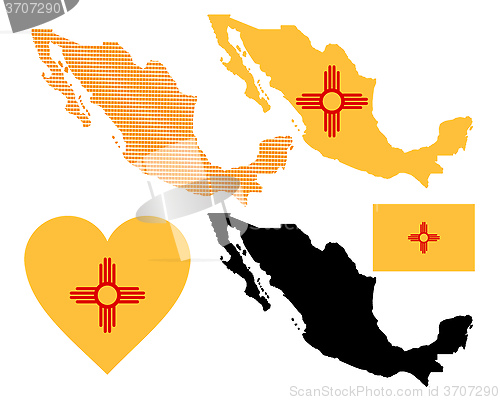 Image of Mexico map