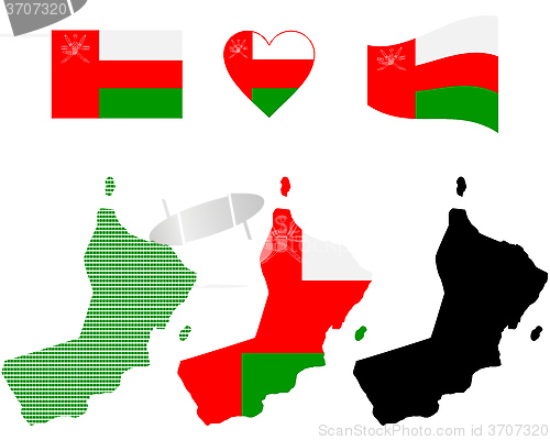 Image of Oman map