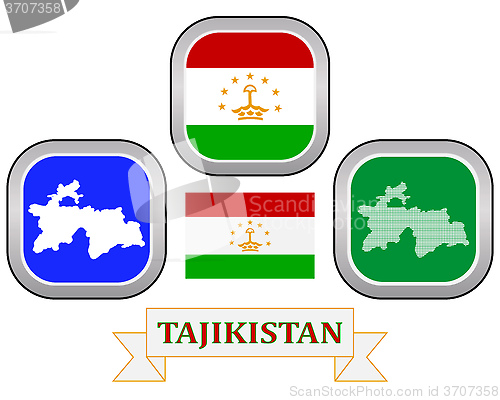 Image of symbol of  Tajikistan