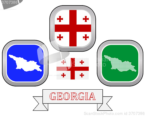 Image of map of Georgia