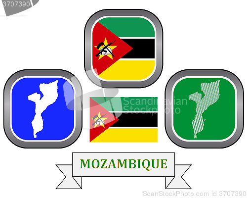 Image of symbol of MOZAMBIQUE