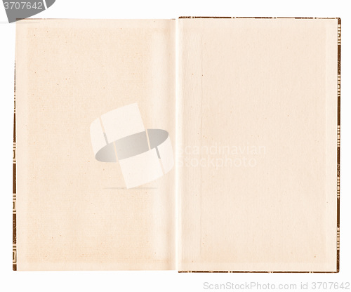 Image of Retro looking Book page