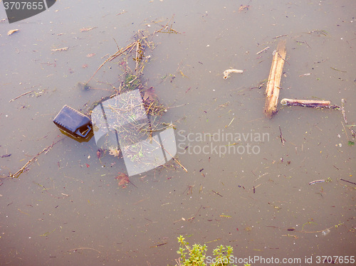 Image of Retro look Water pollution