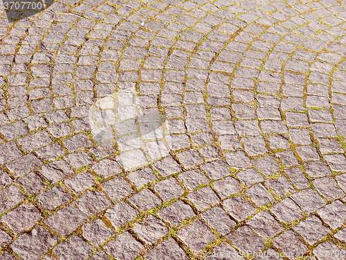 Image of Retro look Stone floor background
