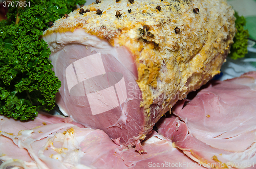 Image of Traditional christmas ham