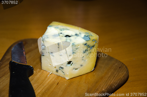 Image of Blue cheese close up