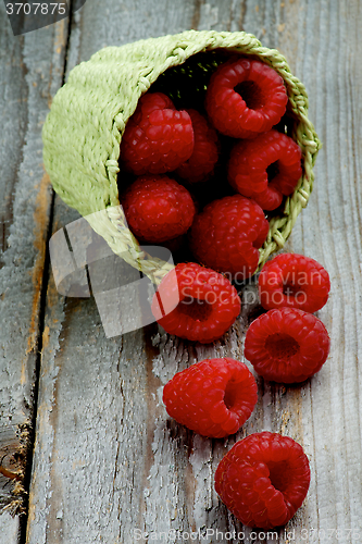 Image of Fresh Sweet Raspberries