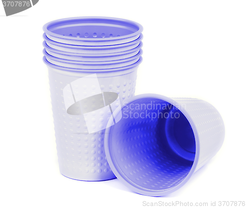 Image of Purple Plastic Cups