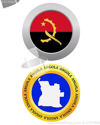 Image of button as a symbol  ANGOLA