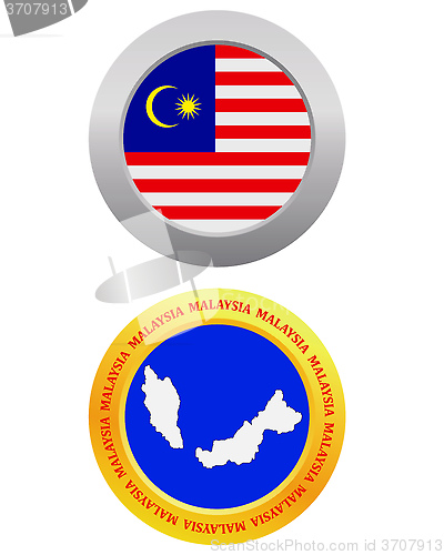 Image of button as a symbol  MALAYSIA