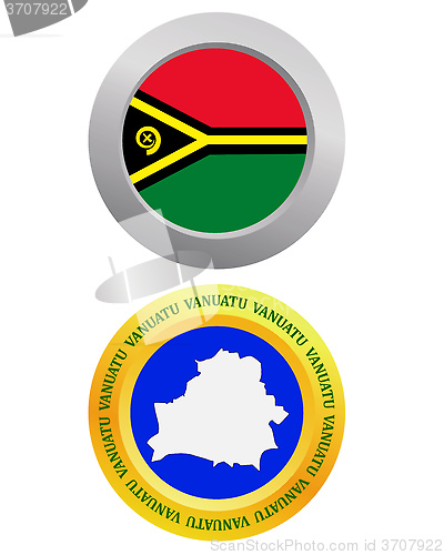 Image of button as a symbol  VANUATU