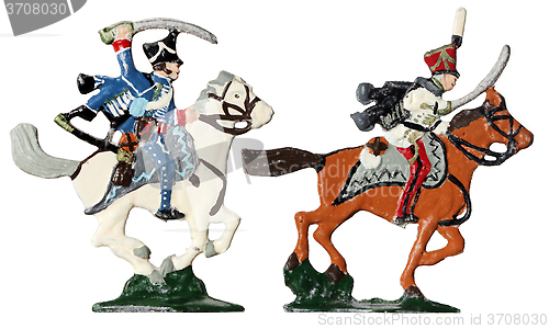 Image of French Hussars Toy Soldiers