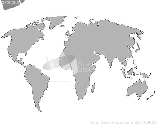 Image of world Map